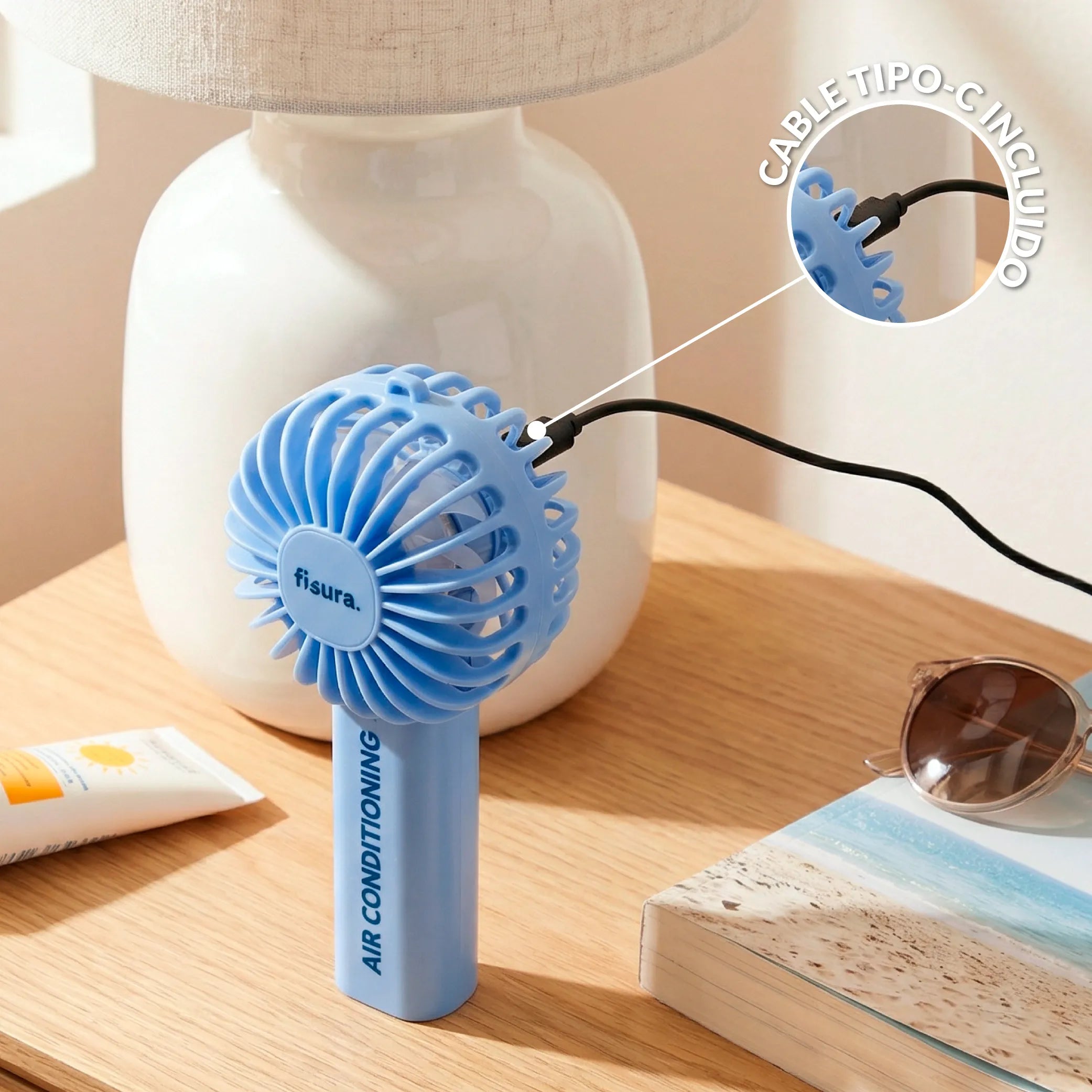 Ventilador portátil "Air conditioning"