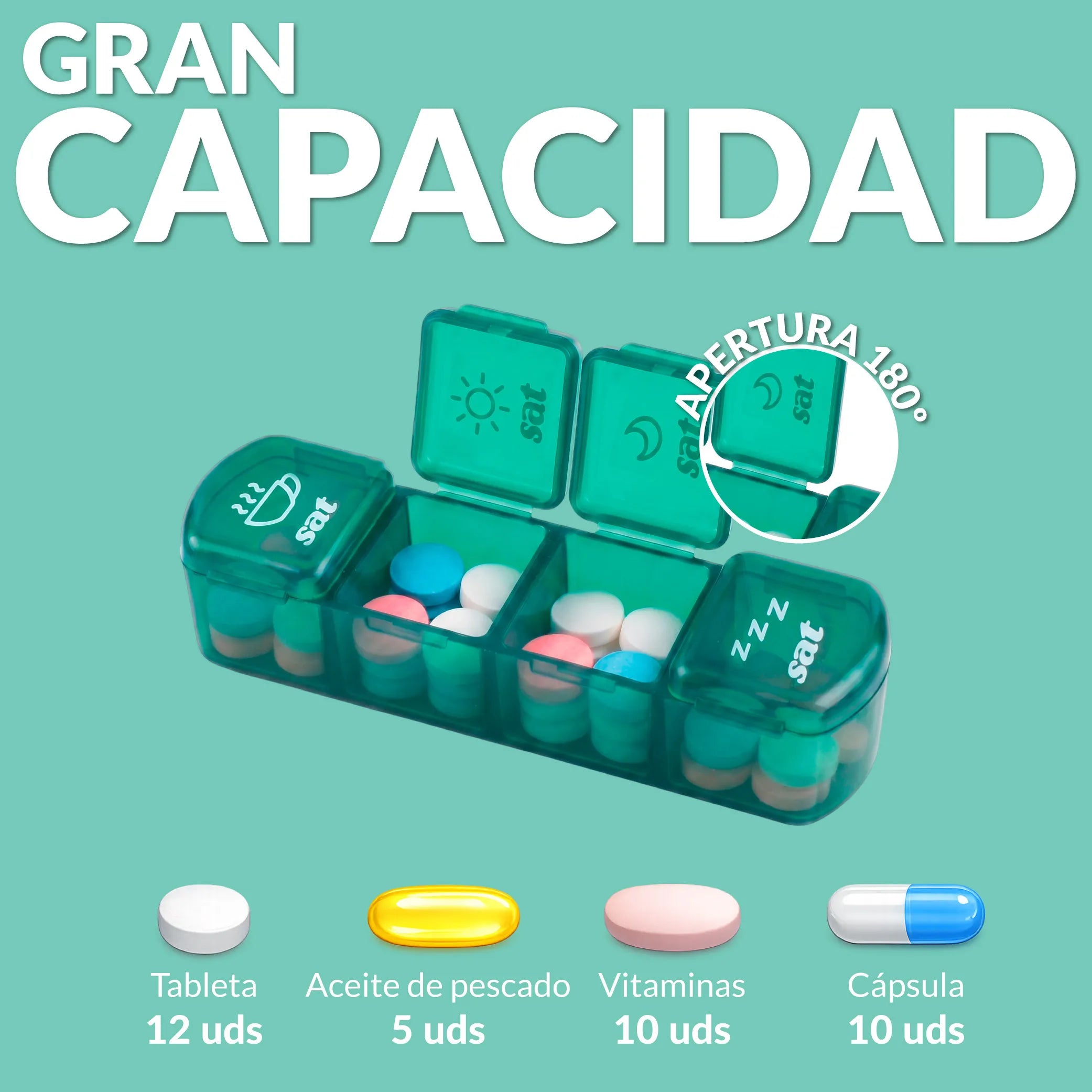 Pastillero “Handle with care”