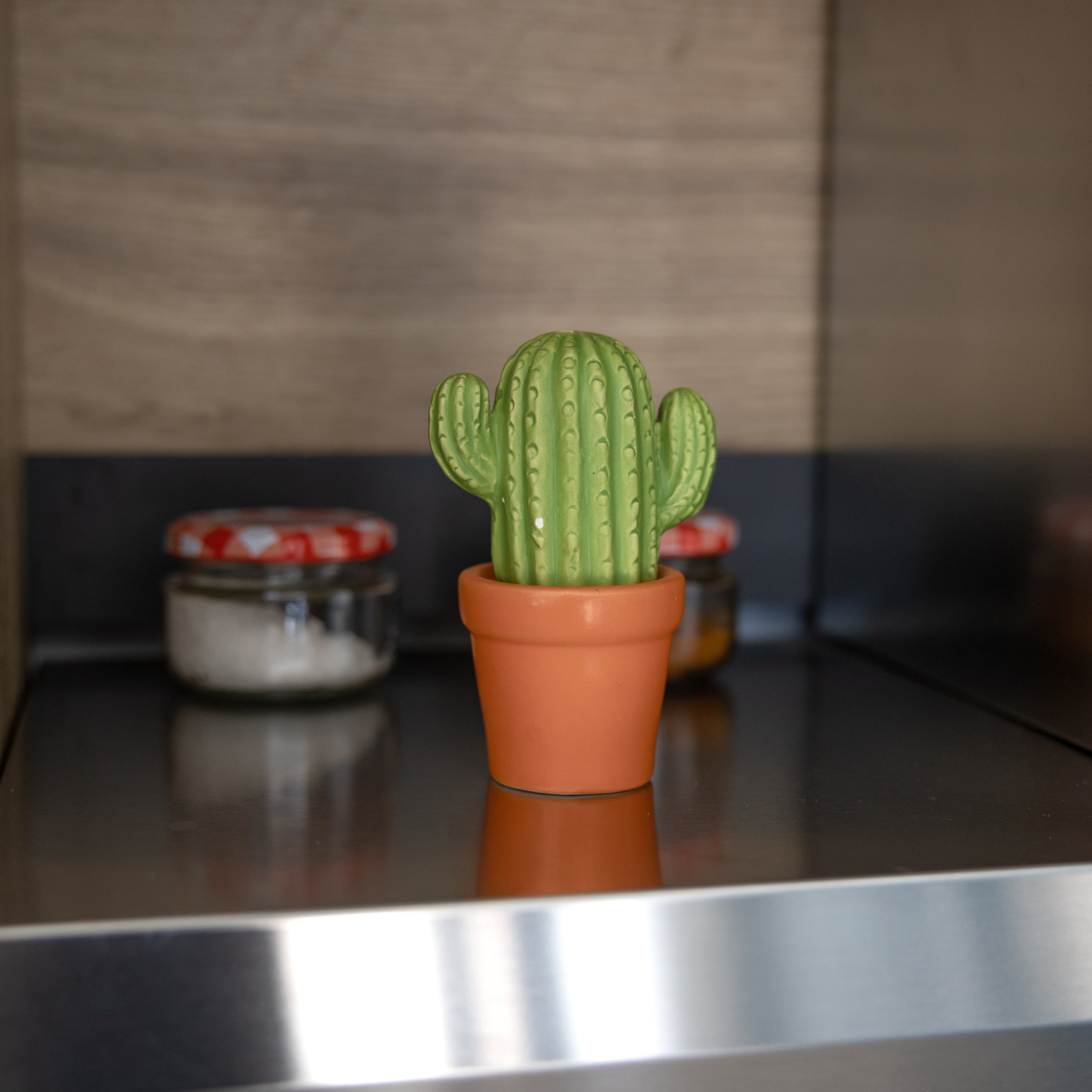 Salero y pimentero “cactus”