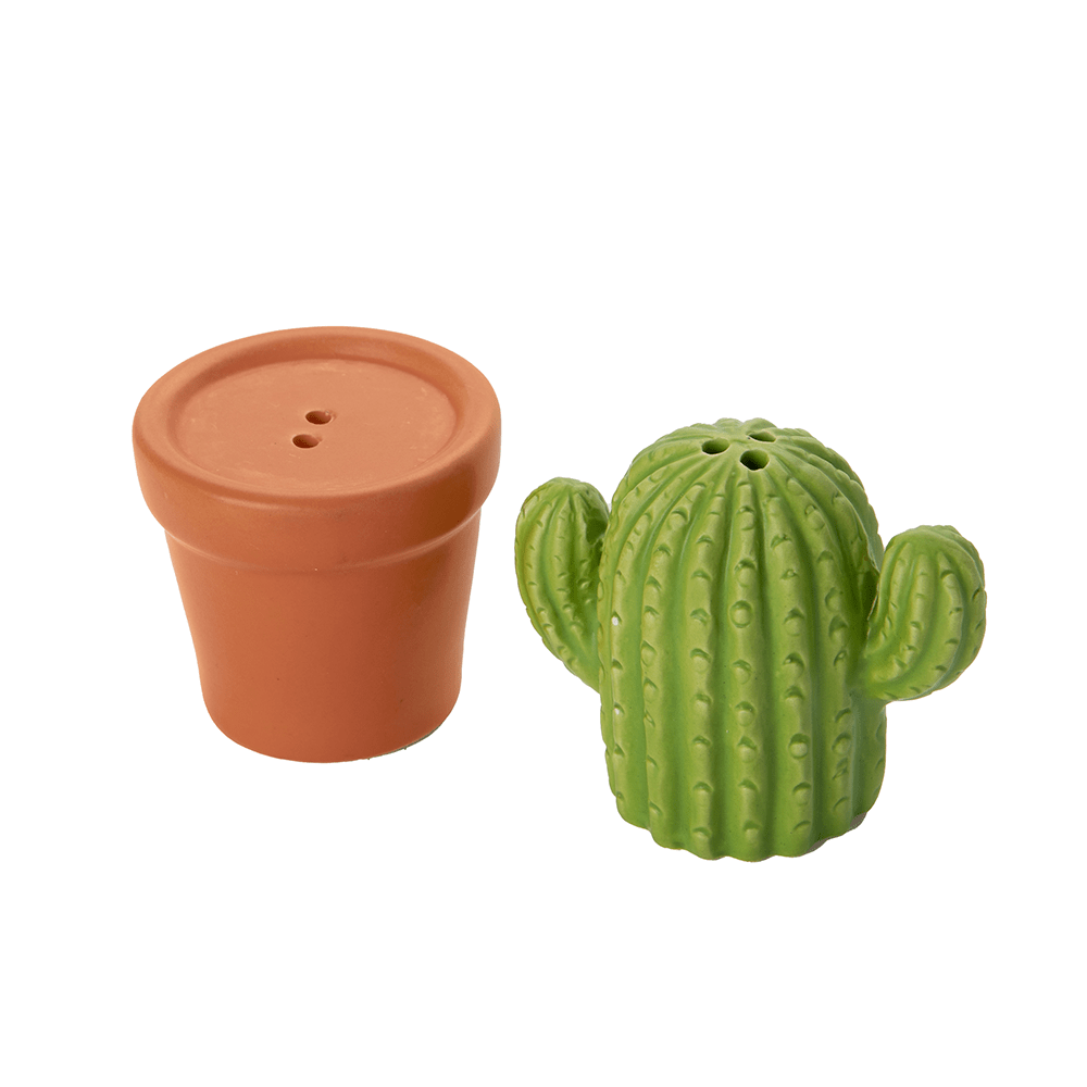 Salero y pimentero “cactus”