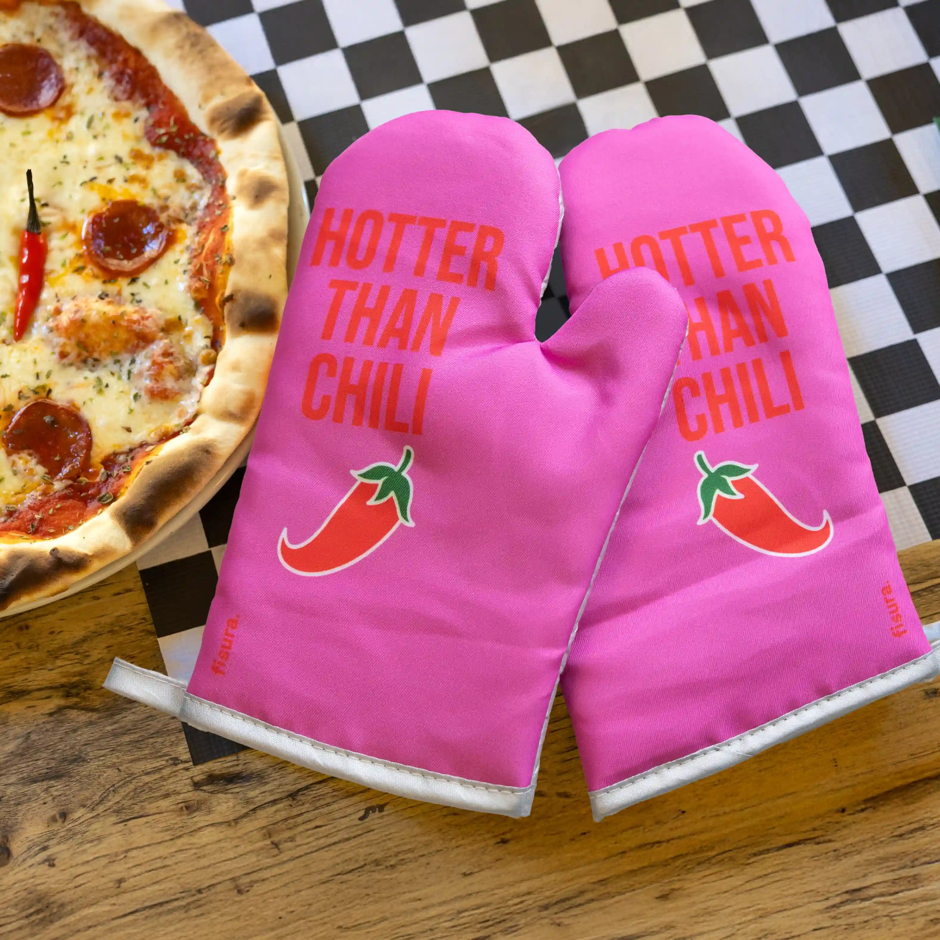 Manoplas cocina “Hotter than chili”