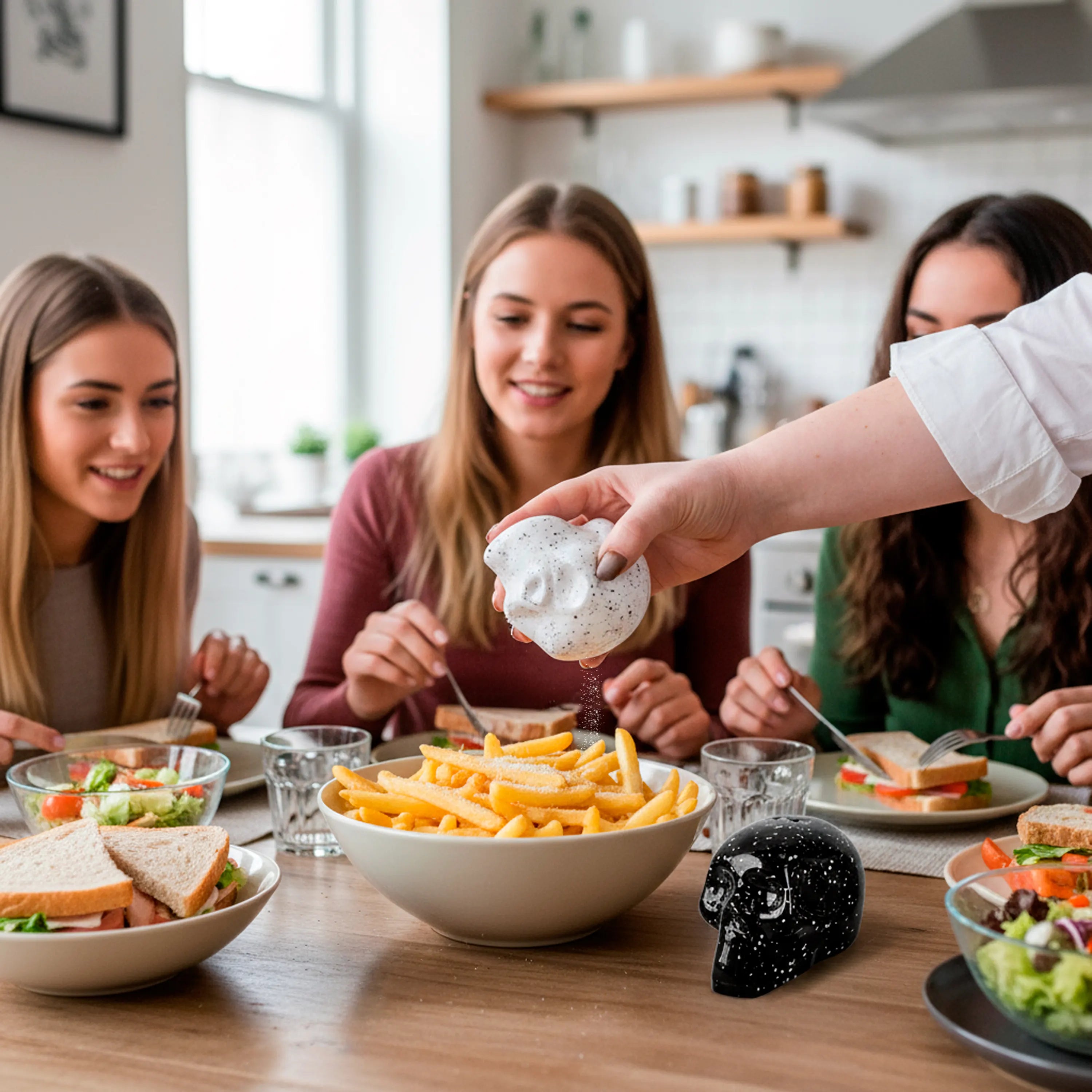 Salero y pimentero “Calaveras”