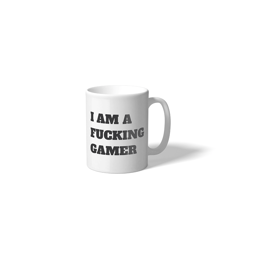 Taza "I am a fucking Gamer"