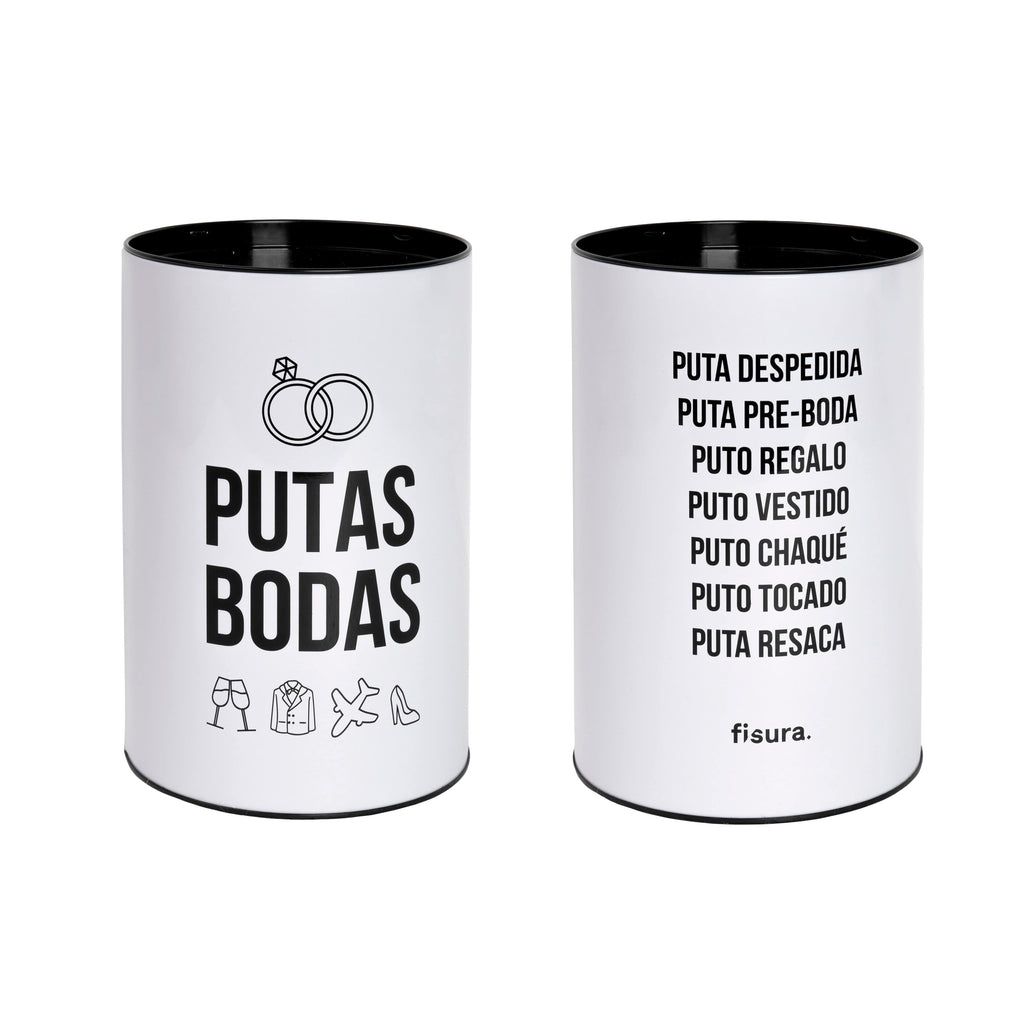 Hucha grande "Putas bodas"