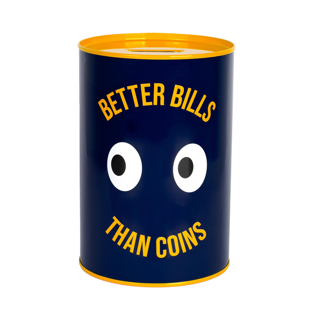 Hucha grande “better bills than coins”