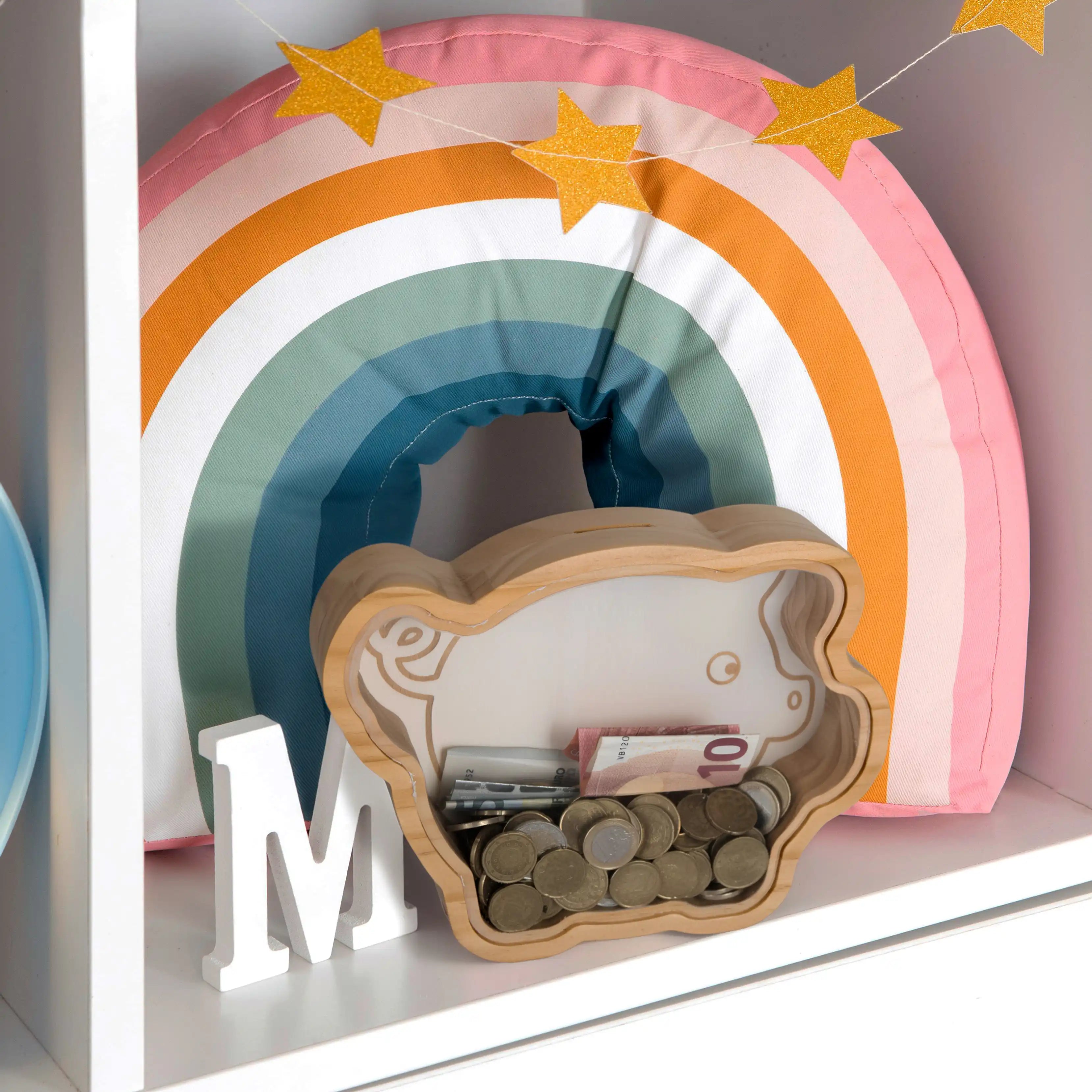 Hucha de madera “Cerdo”