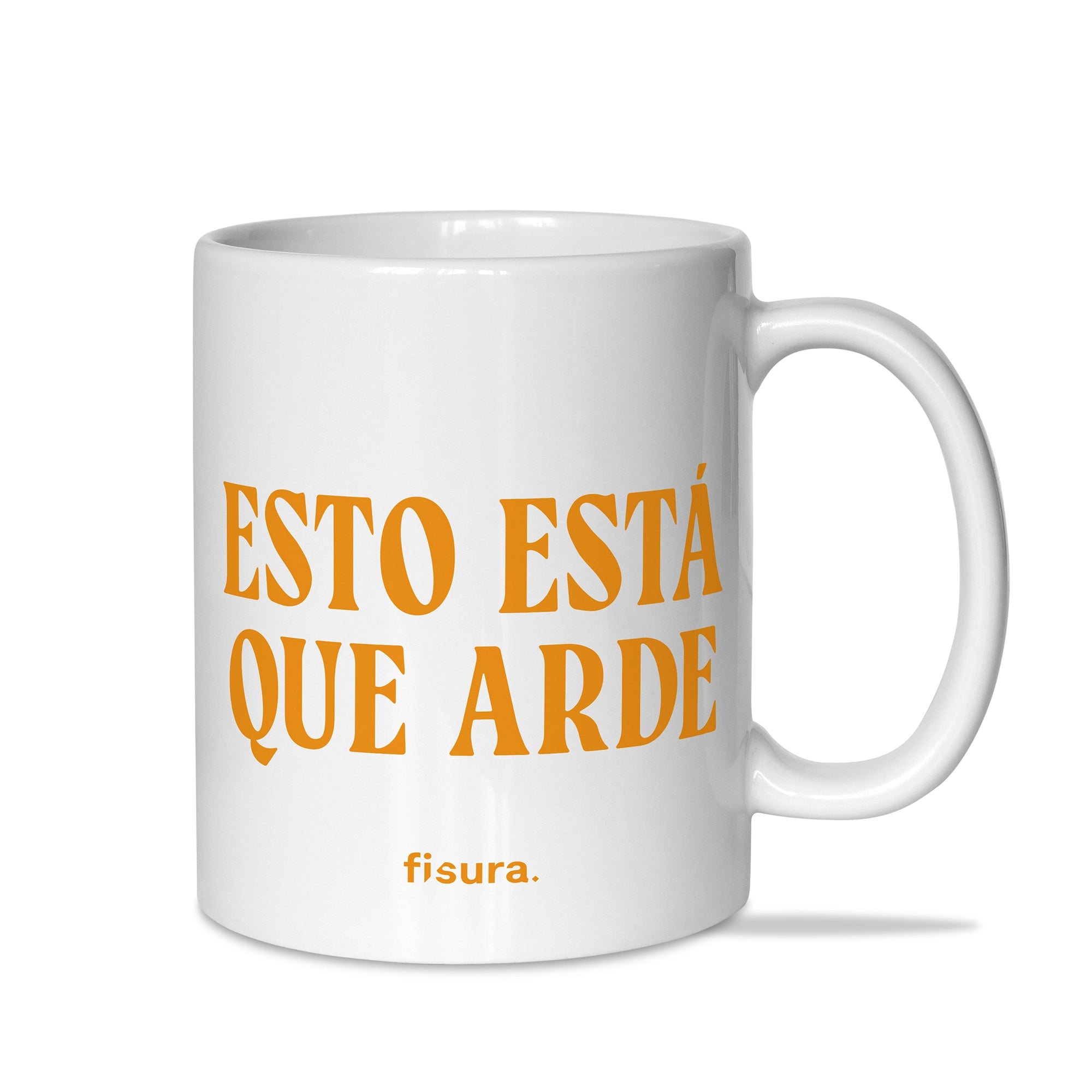 Taza "Esto está que arde"