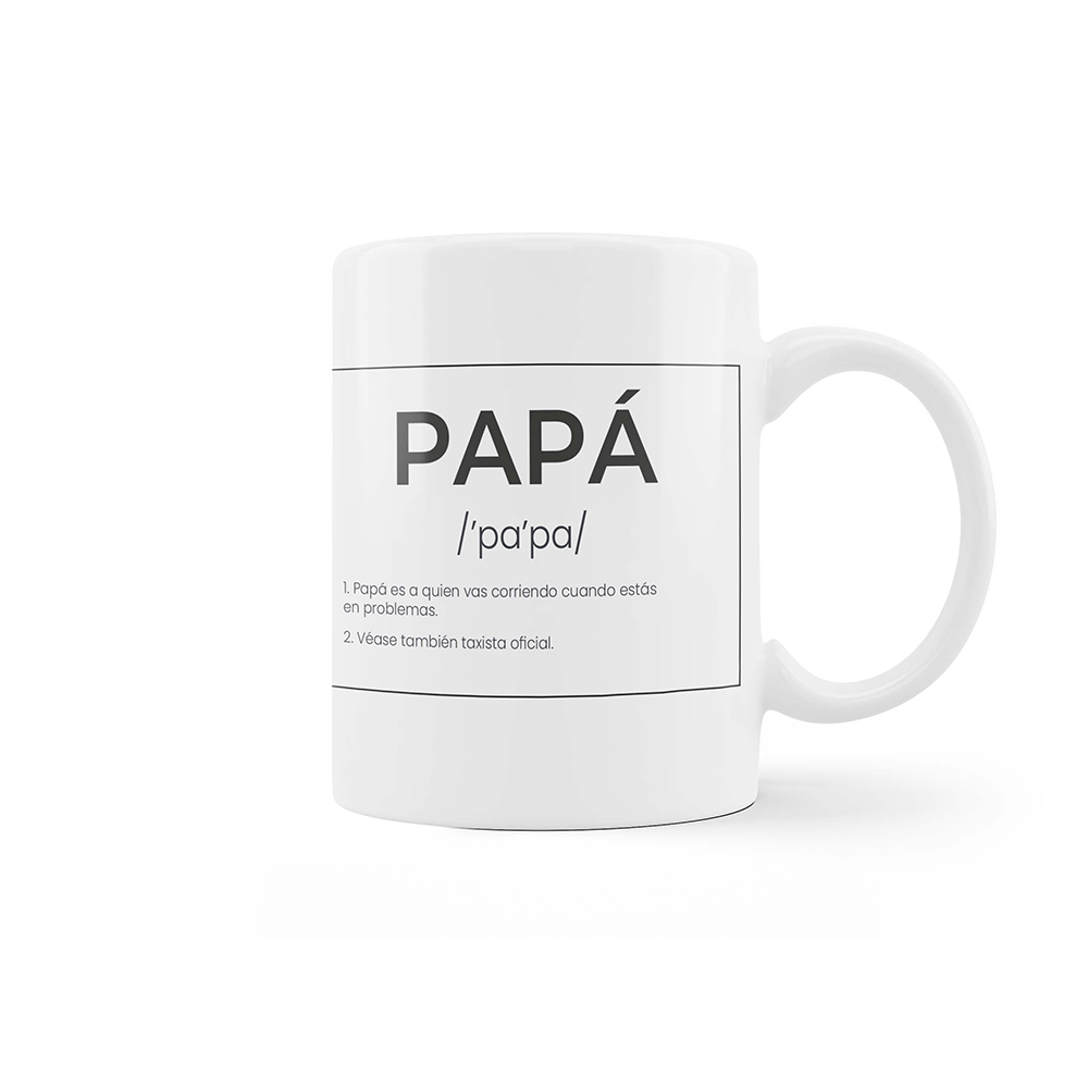 Taza "Papá" español