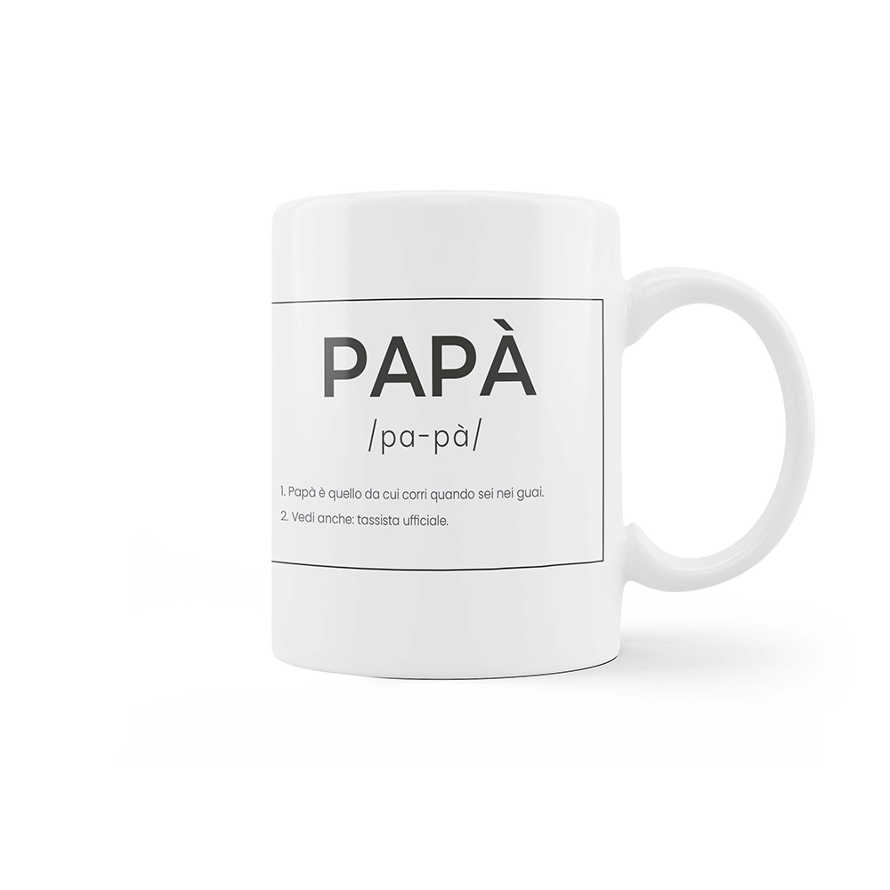 Taza "Papà" italiano