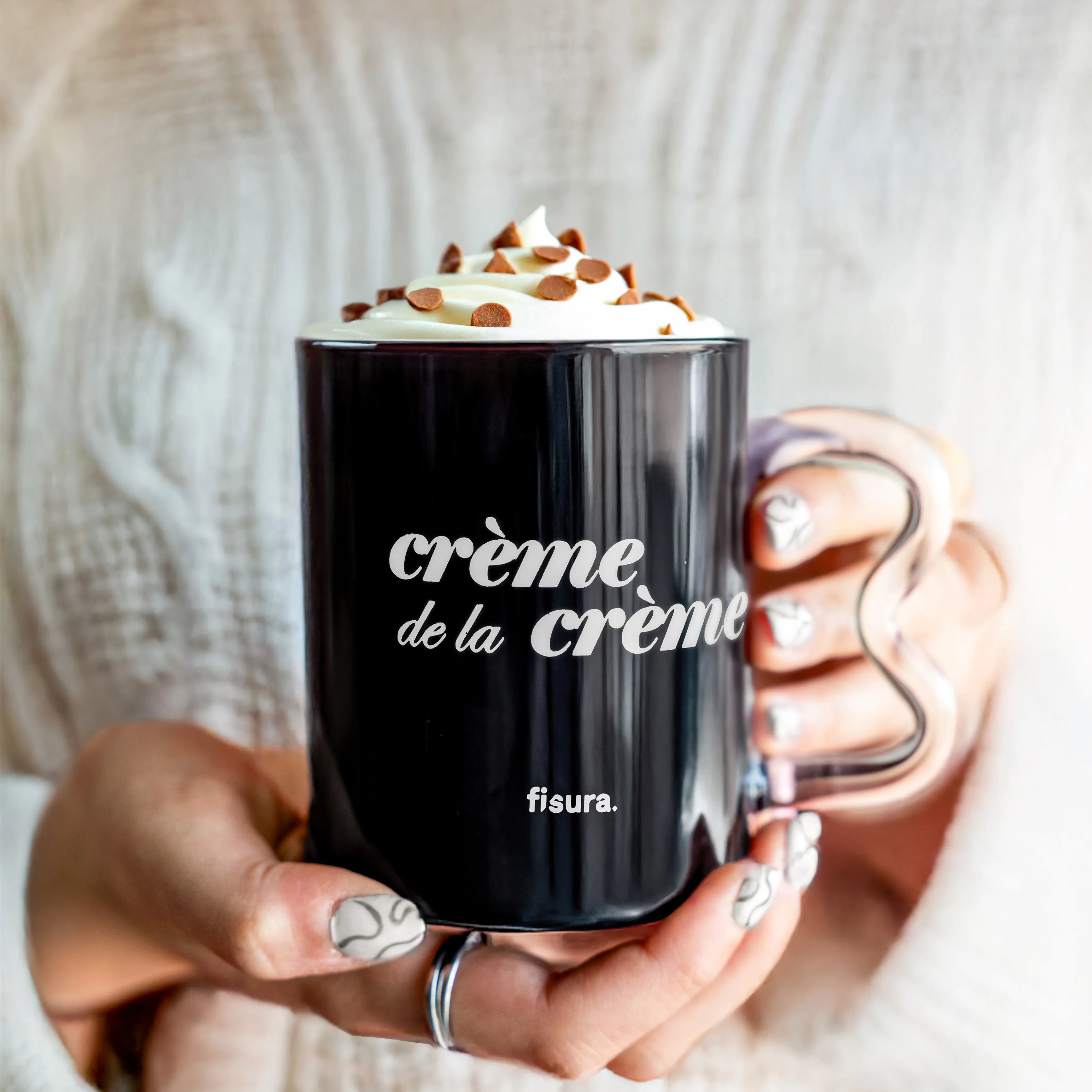 Taza cristal "Crème de la crème"