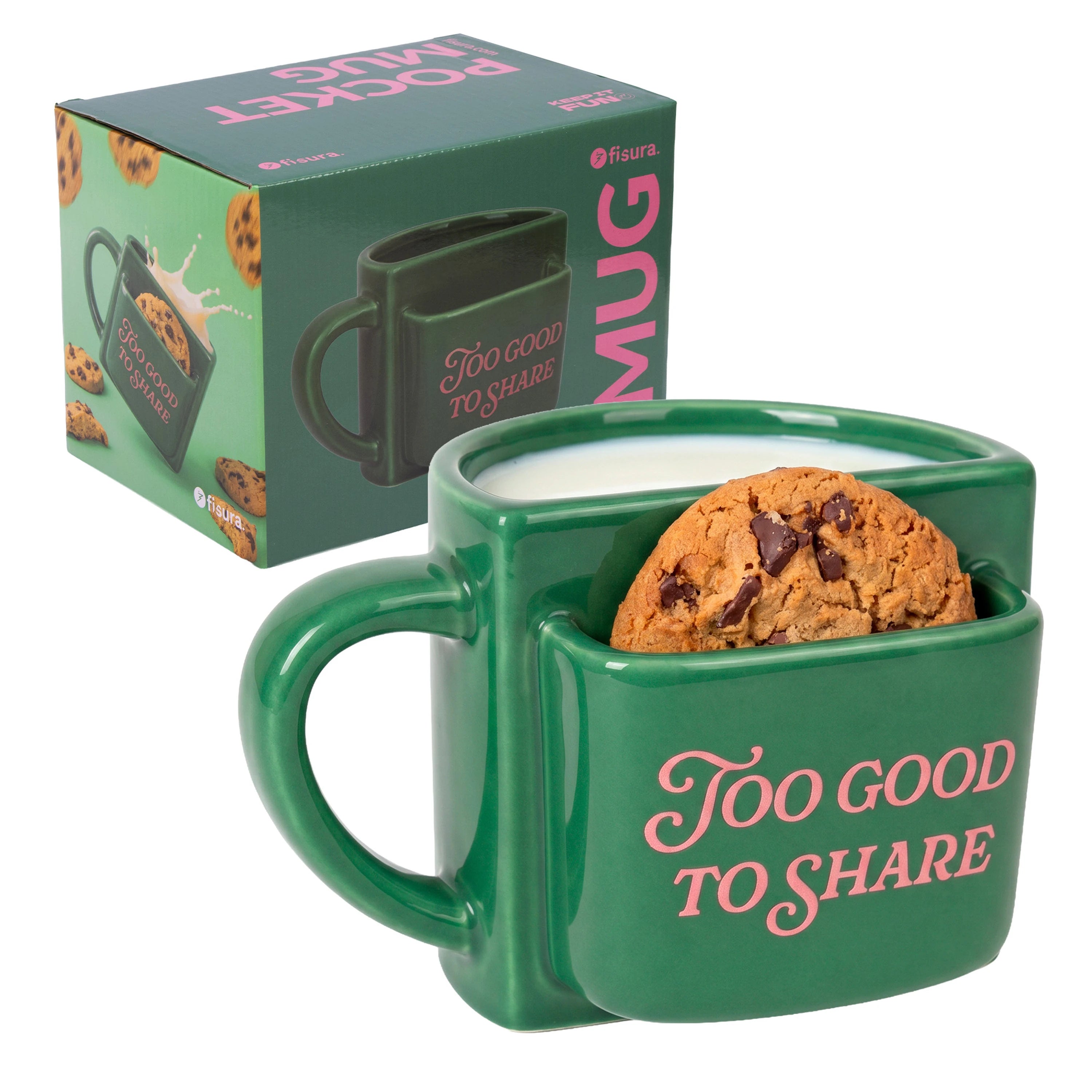 Taza bolsillo “Too good to share”