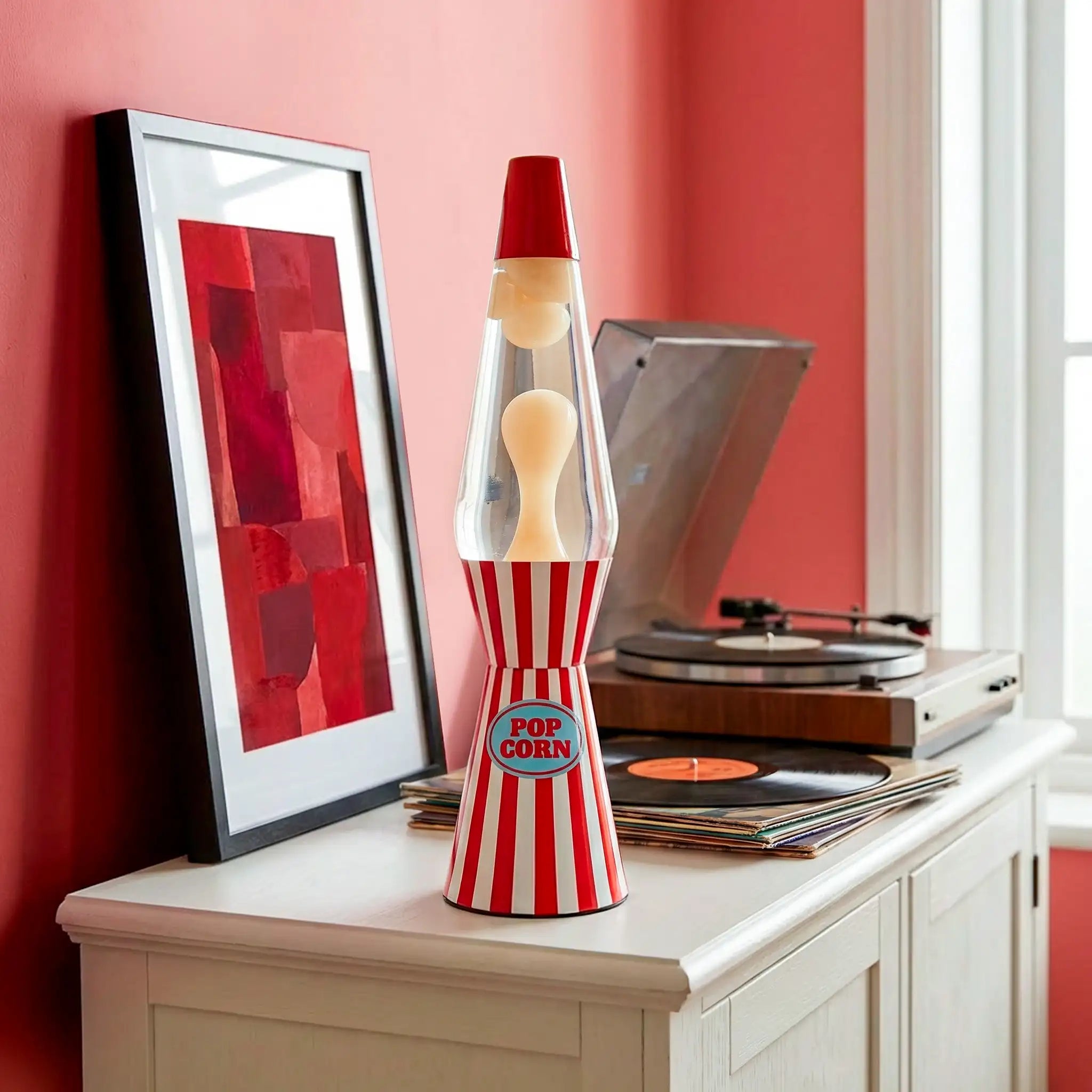 Lámpara de lava “bullet” pop corn