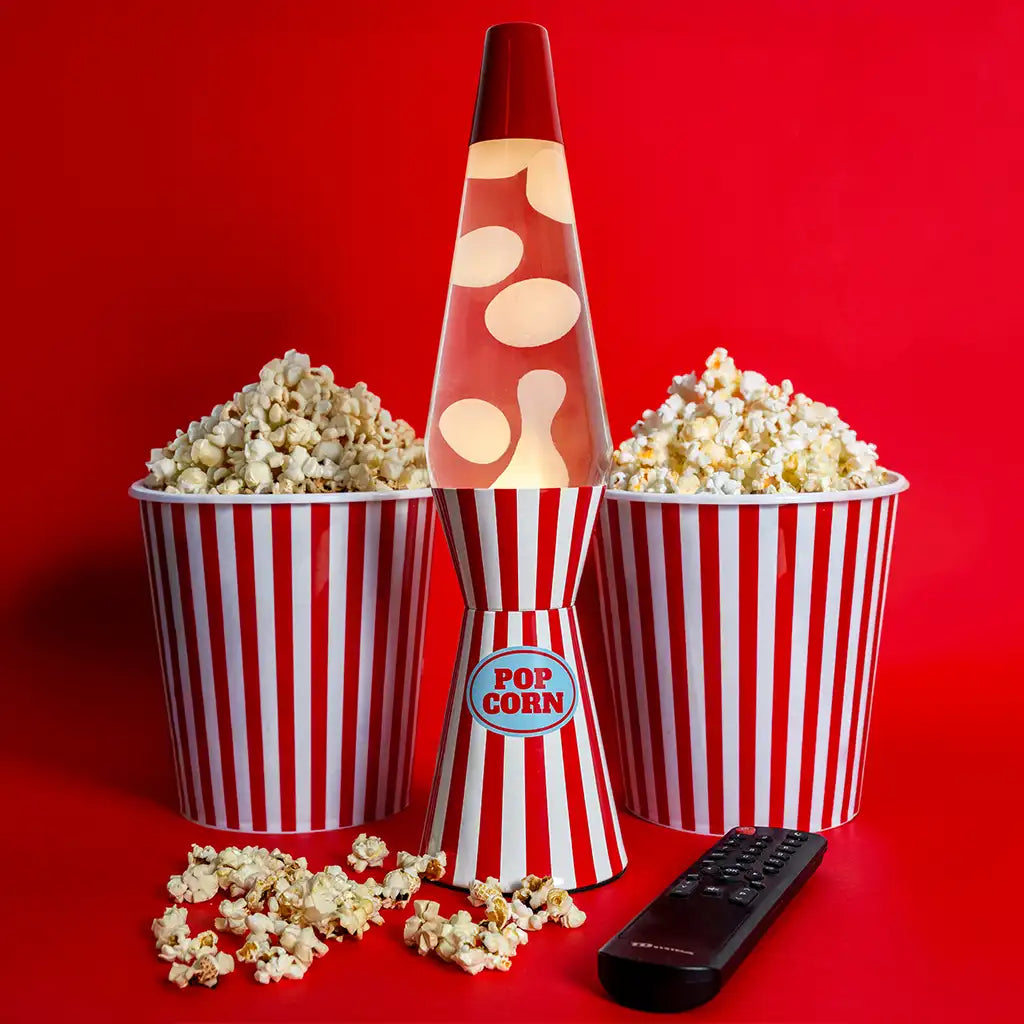 Lámpara de lava “bullet” pop corn