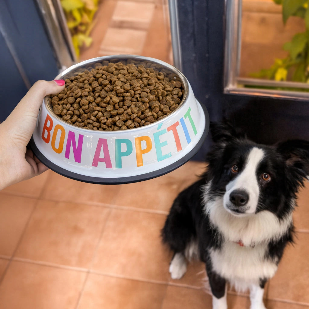 Comedero y bebedero “Bon appétit, à votre santé”