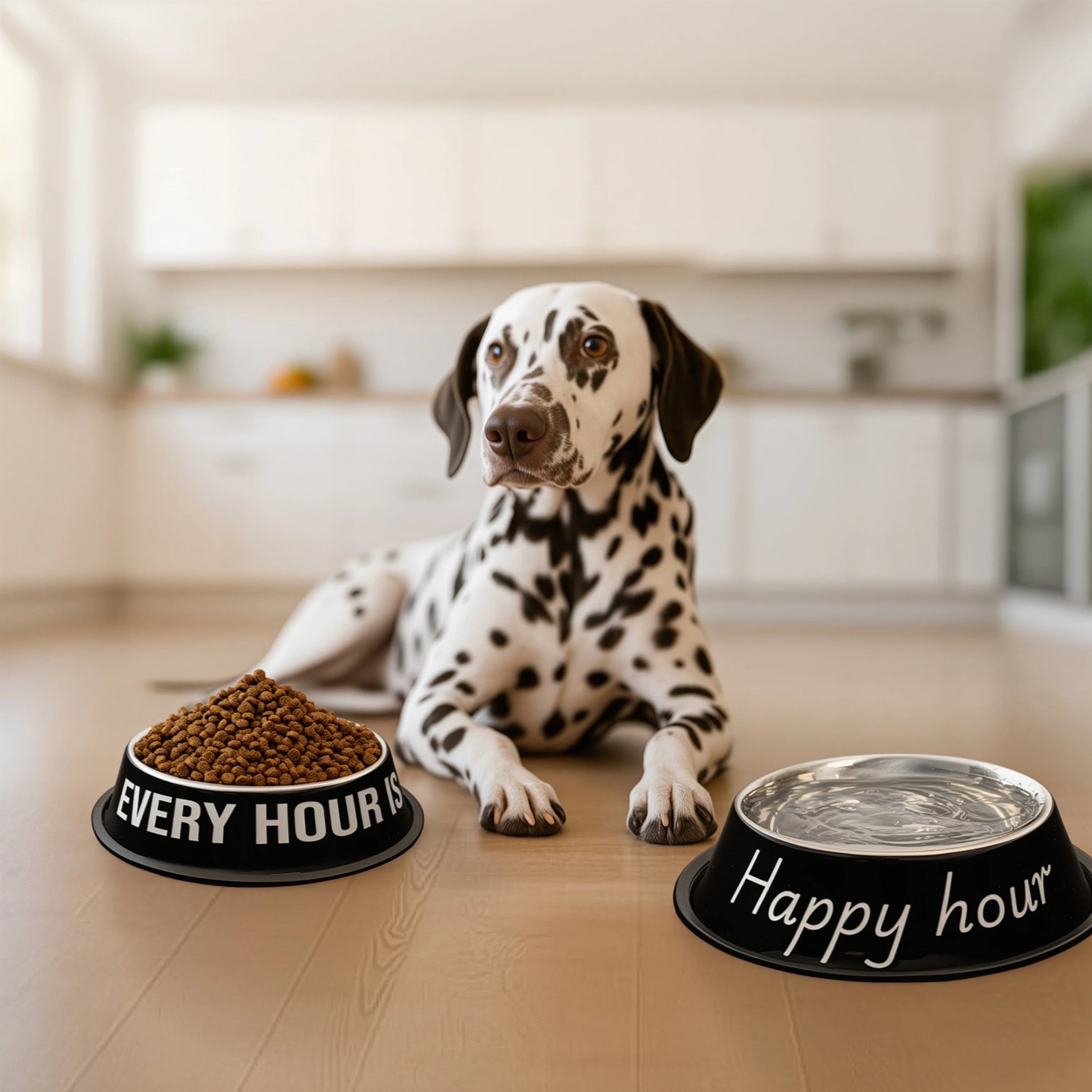 Comedero y bebedero “Happy hour”