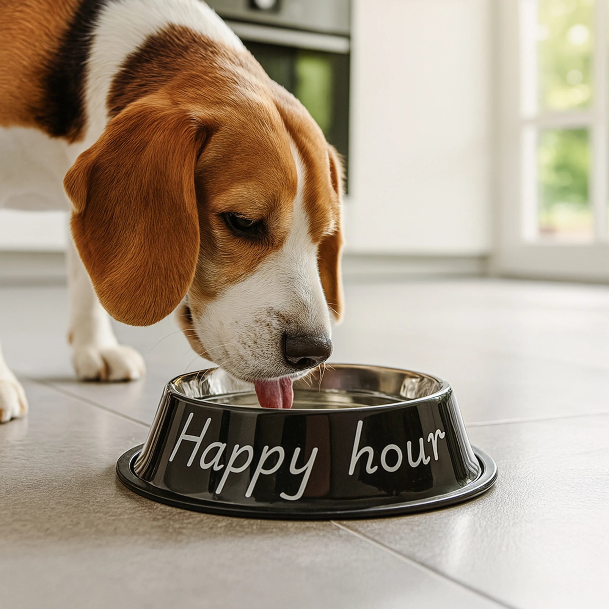 Comedero y bebedero “Happy hour”