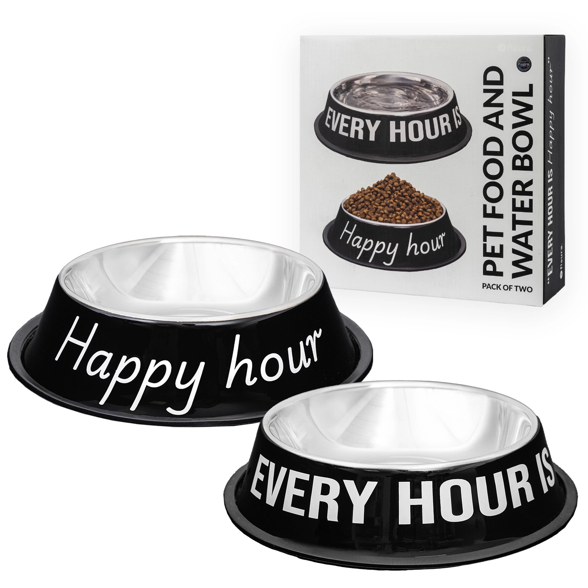 Comedero y bebedero “Happy hour”
