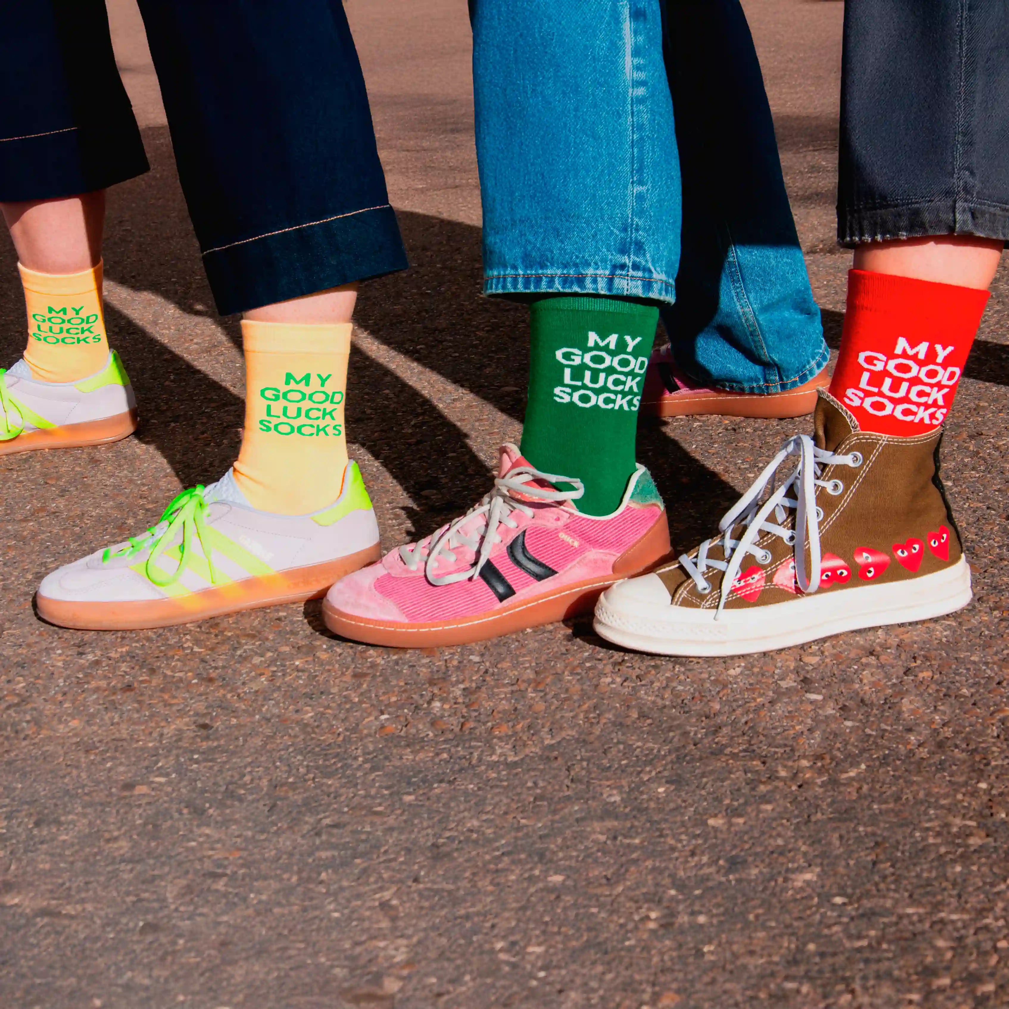 Calcetines originales “My good luck socks”