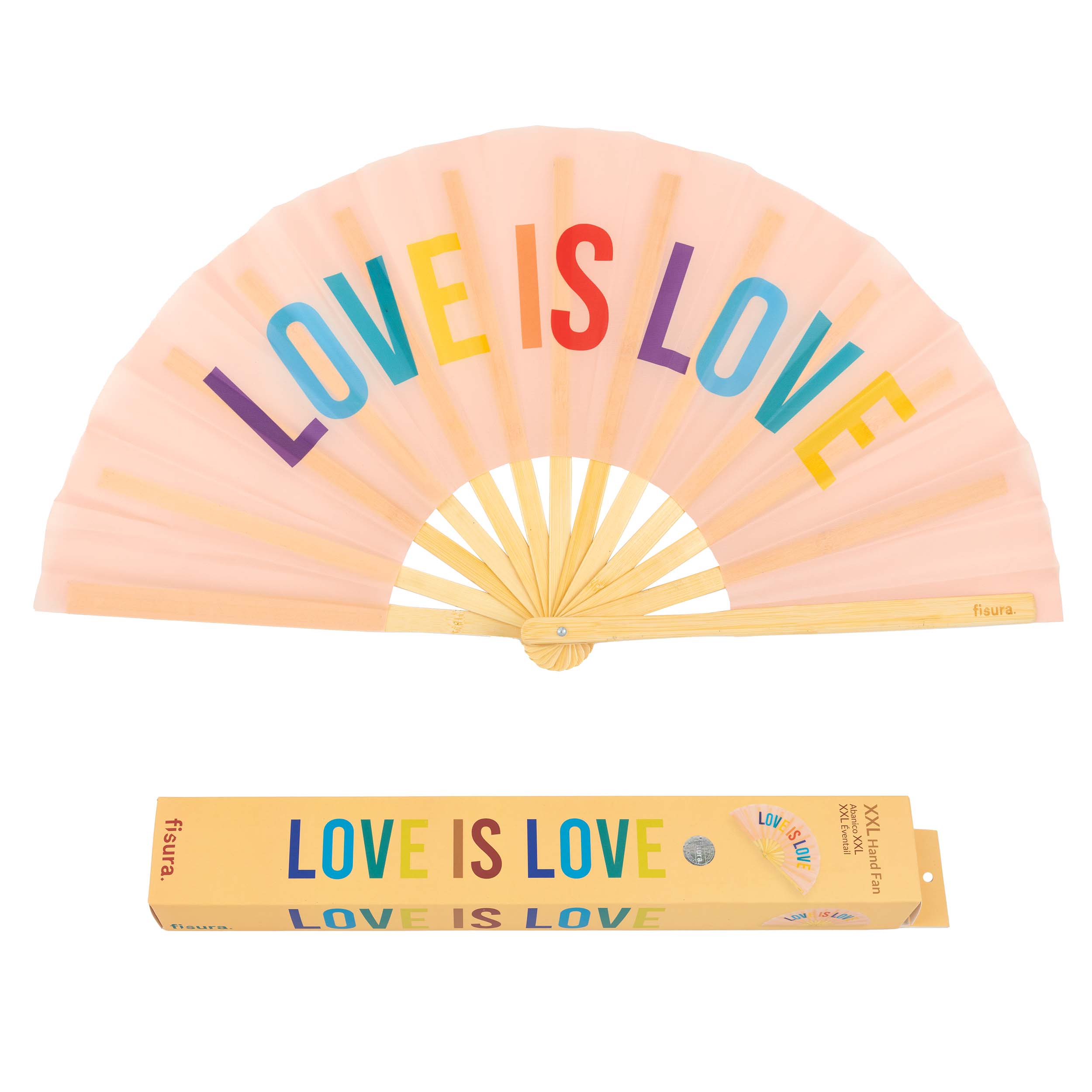 Abanico xxl “Love is love"