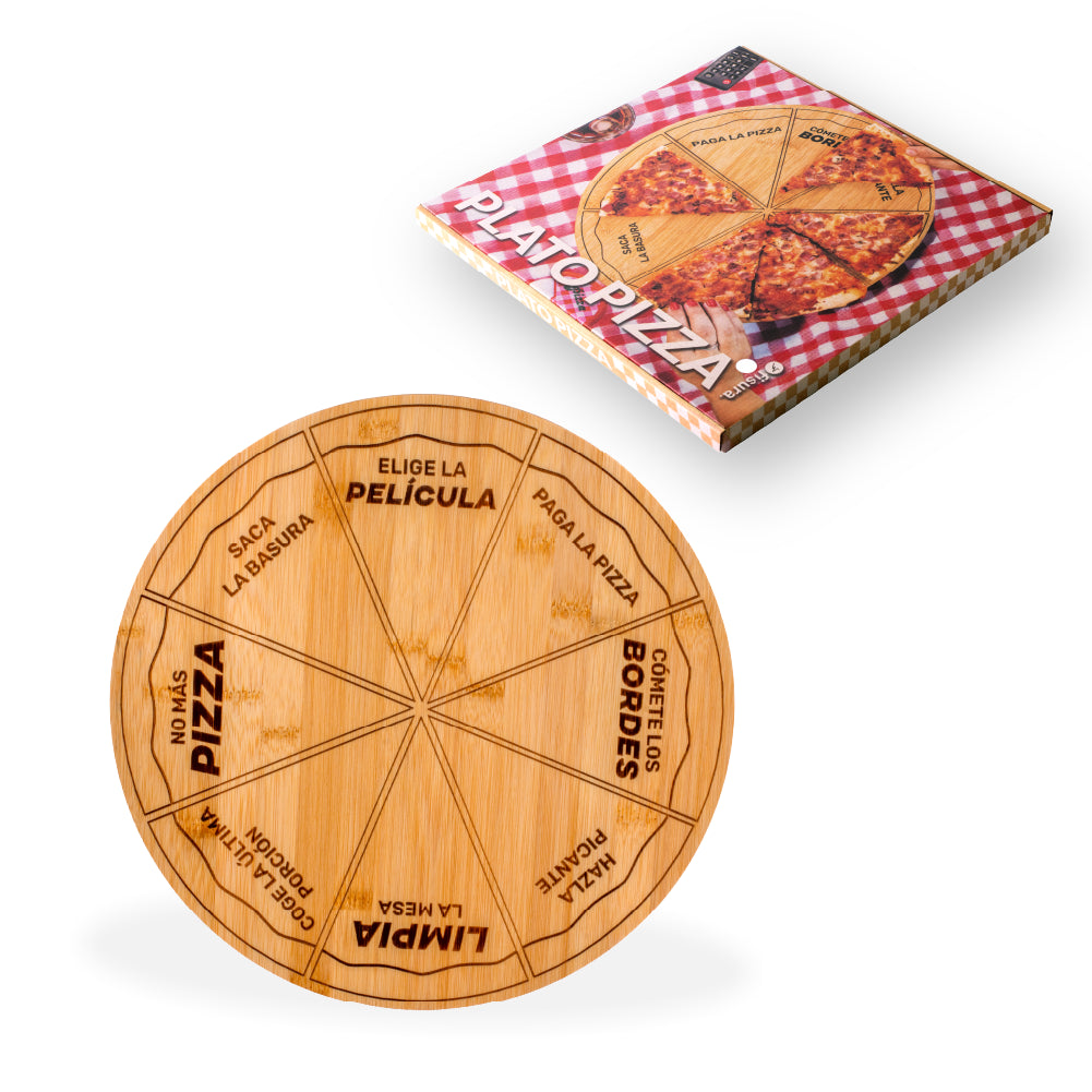 Plato pizza español