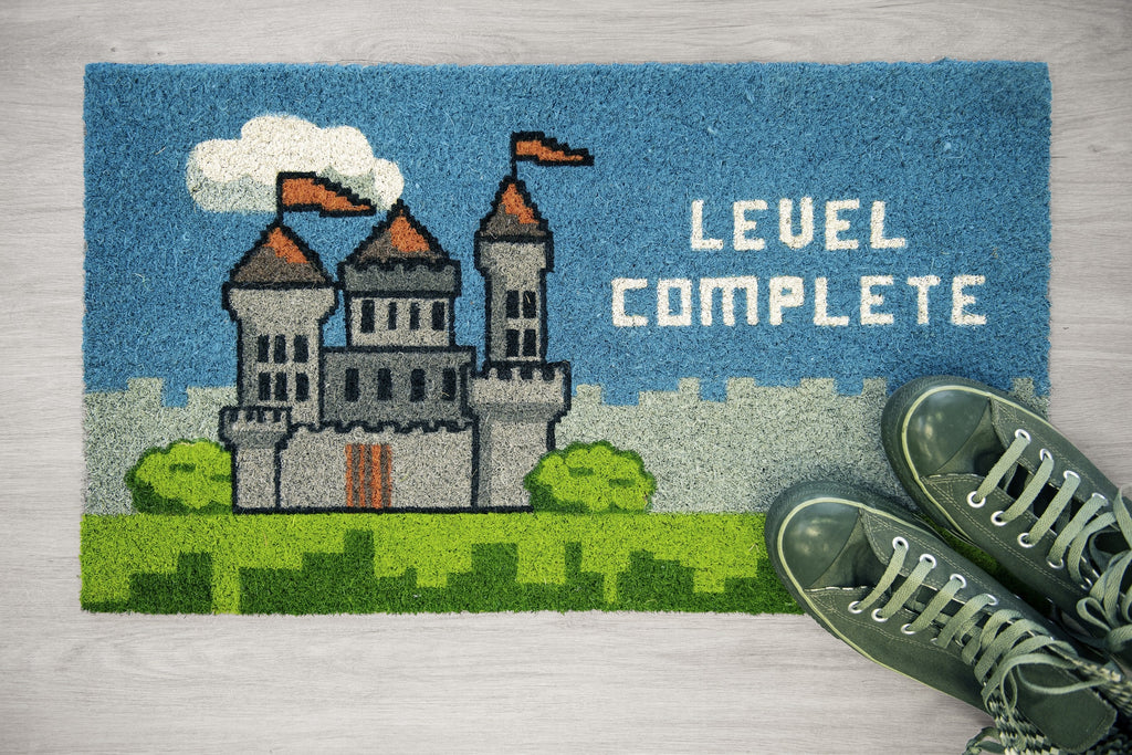 Felpudo "Level complete"