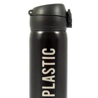 Termo "Stop Plastic"
