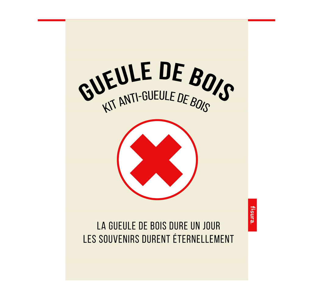 Kit de resaca en francés "Gueule de bois"