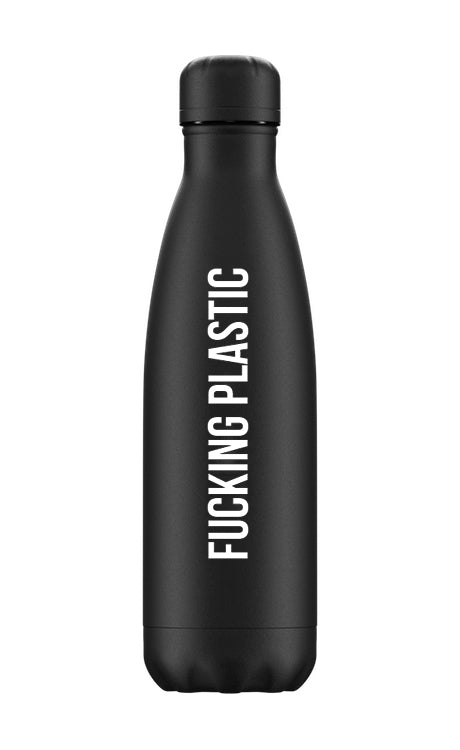 Botella termo "Fucking Plastic"