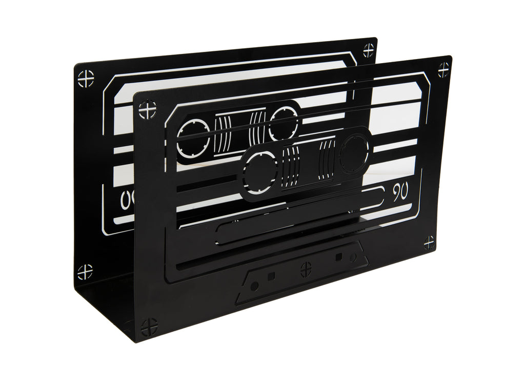 Revistero cassette negro