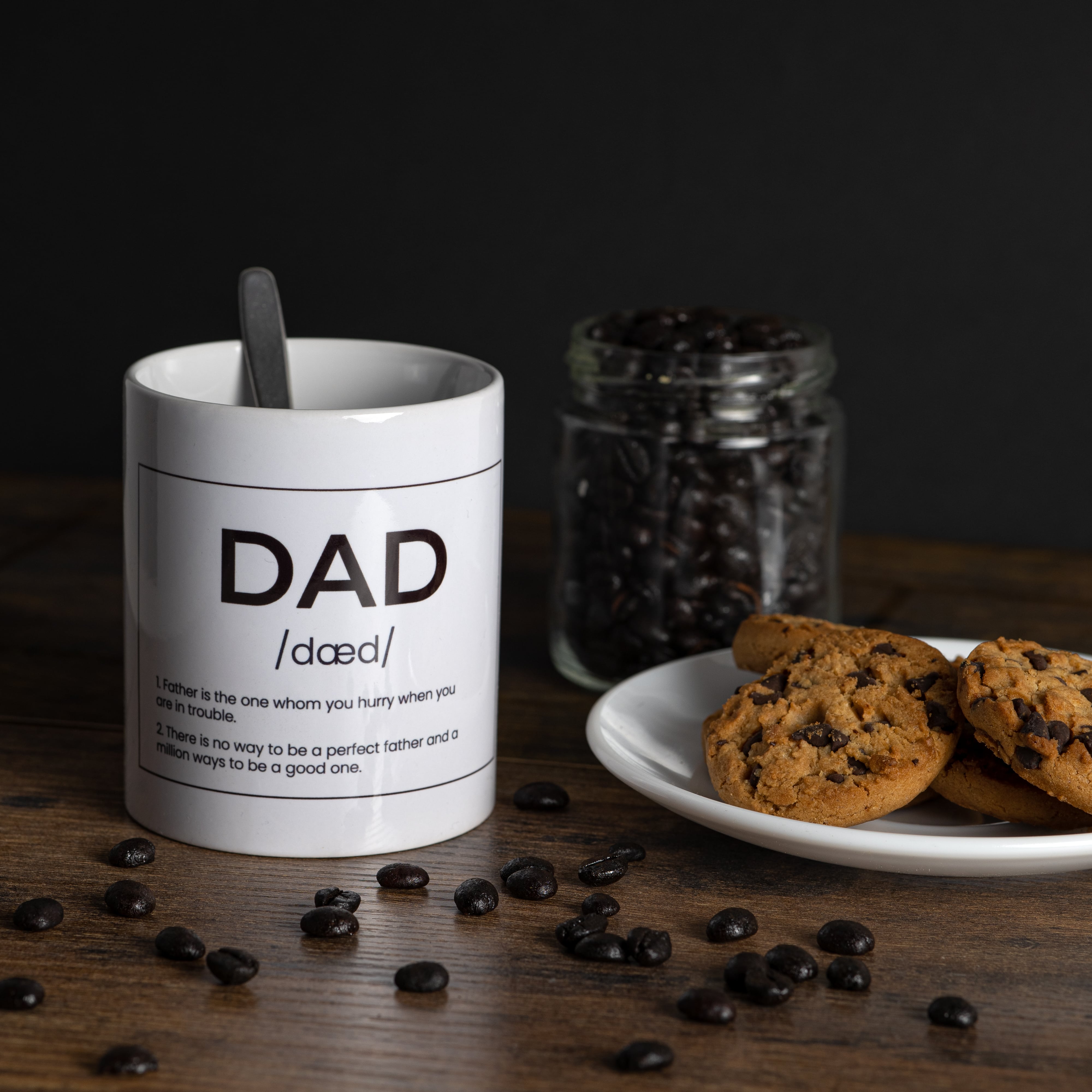 Taza "Dad" inglés