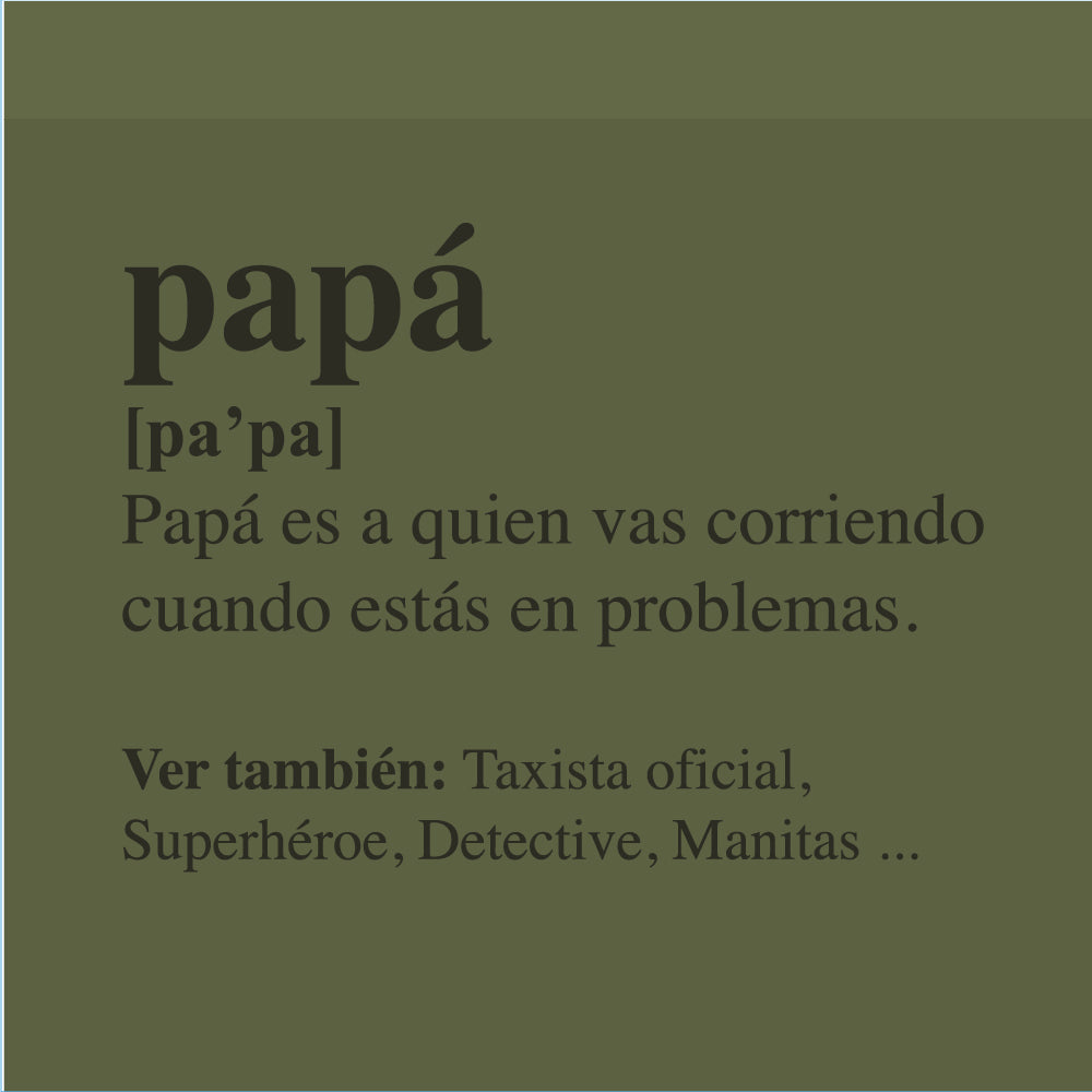 Par de calcetines chico "Papá"- Español