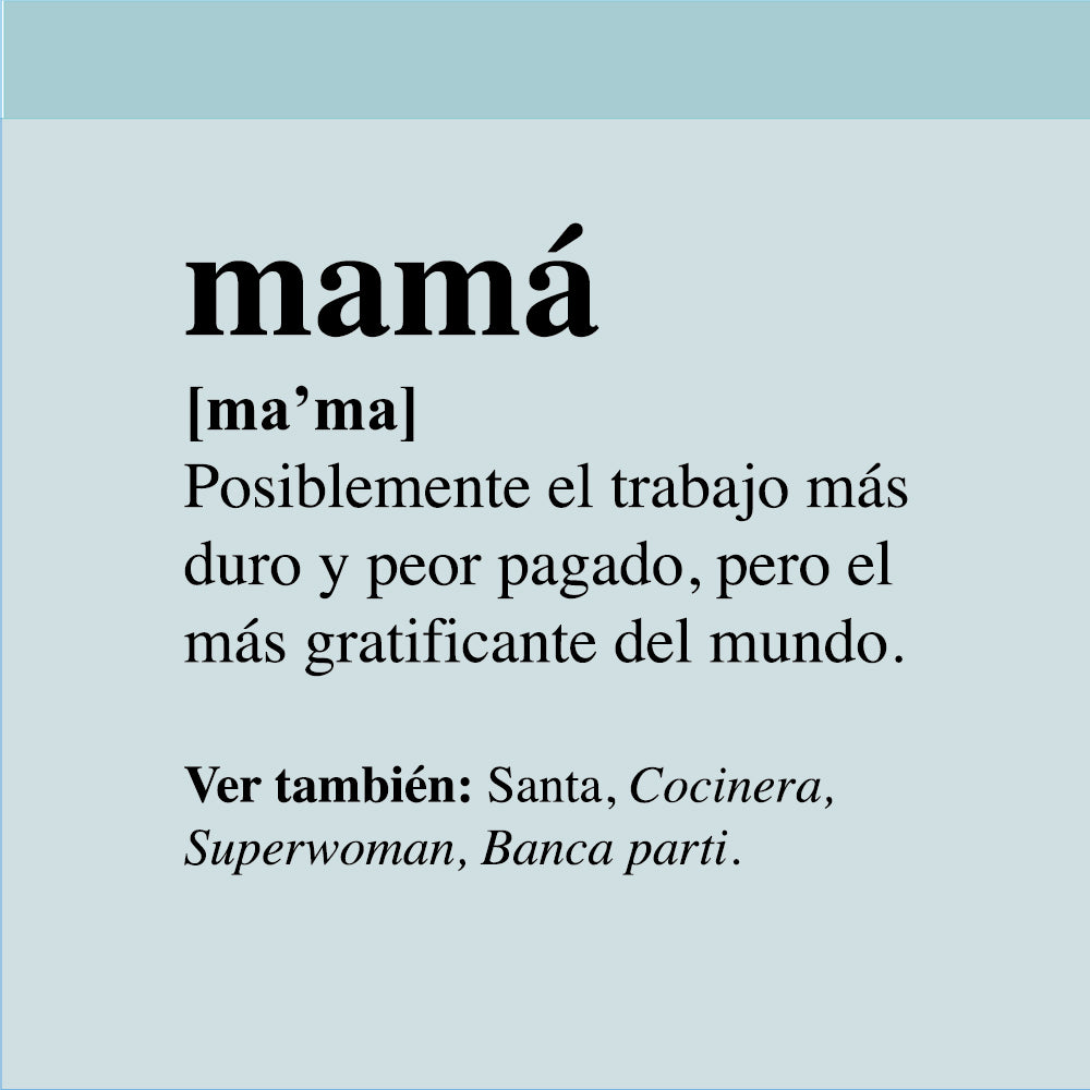 Par de calcetines chica "Mamá" - Español