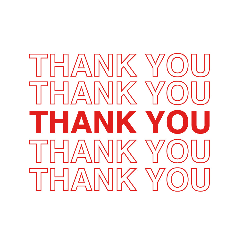 Taza 'Thank you, Thank you'